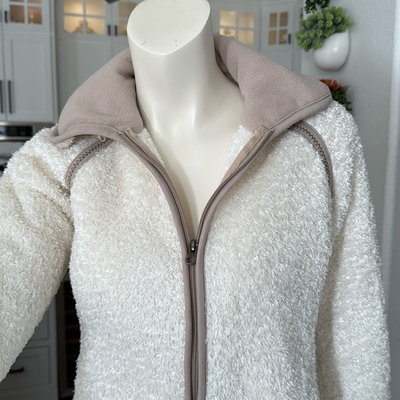 Athleta Plush Full Zip Jacket Sz M - Picture 4 of 8